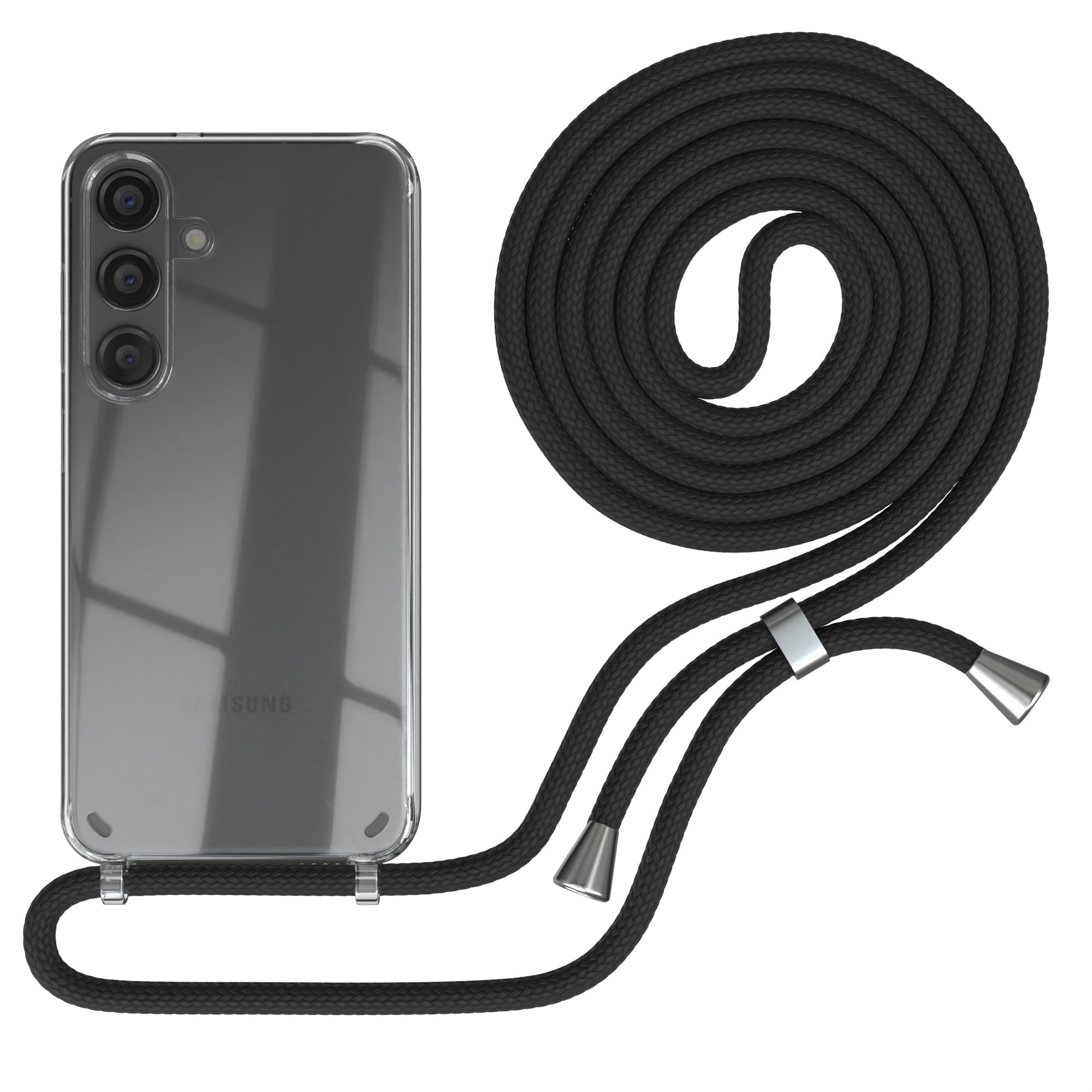 EAZY CASE Handykette Transparente Hülle für Galaxy S24