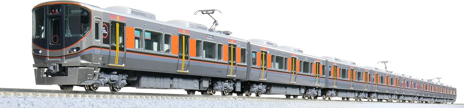 KATO 10-1988 N Gauge 323 Series Osaka Loop Line Basic Set, 3-Car Railway Model Train