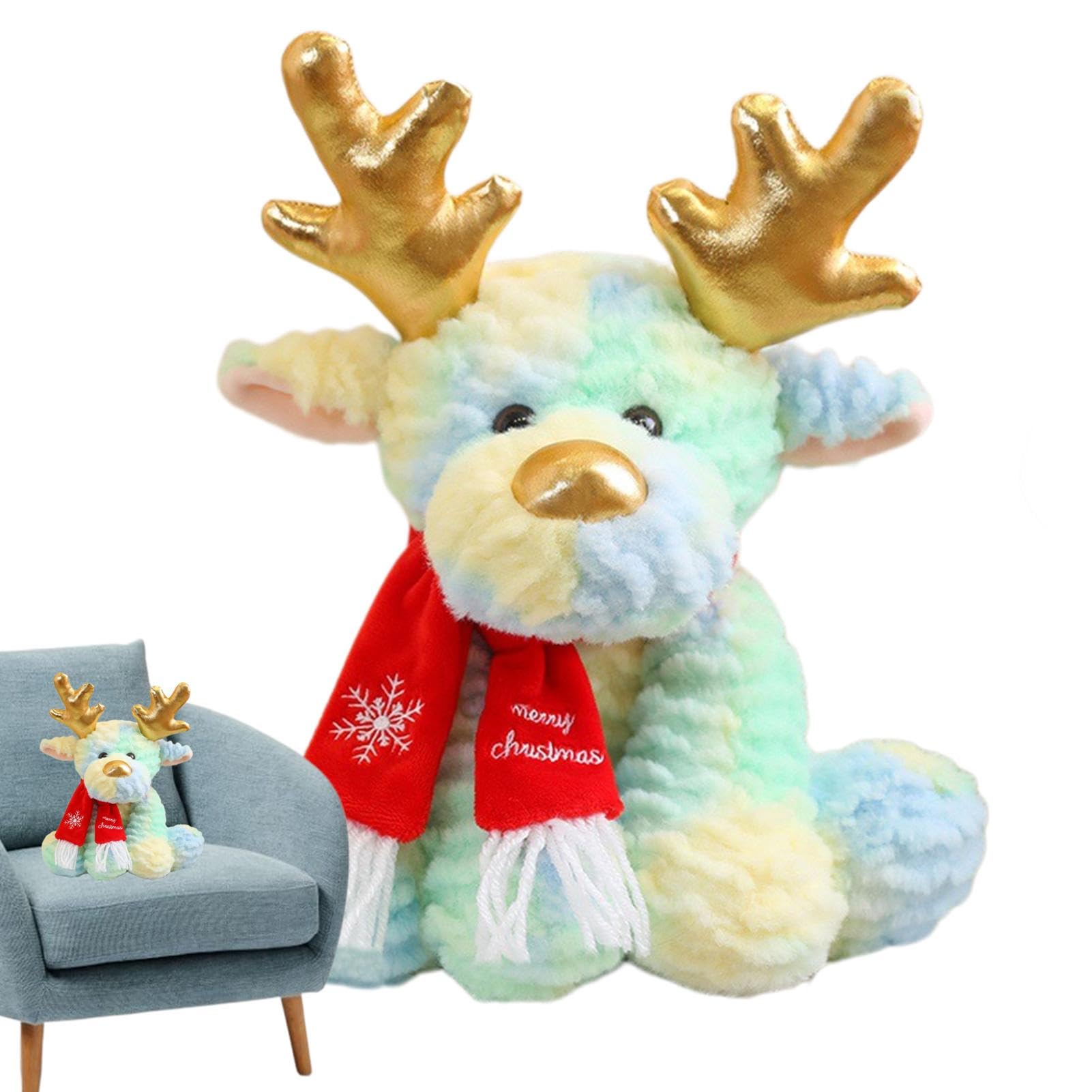 Amazon.co.jp: クリスマスヘラジカのぬいぐるみ、トナカイのクリスマス