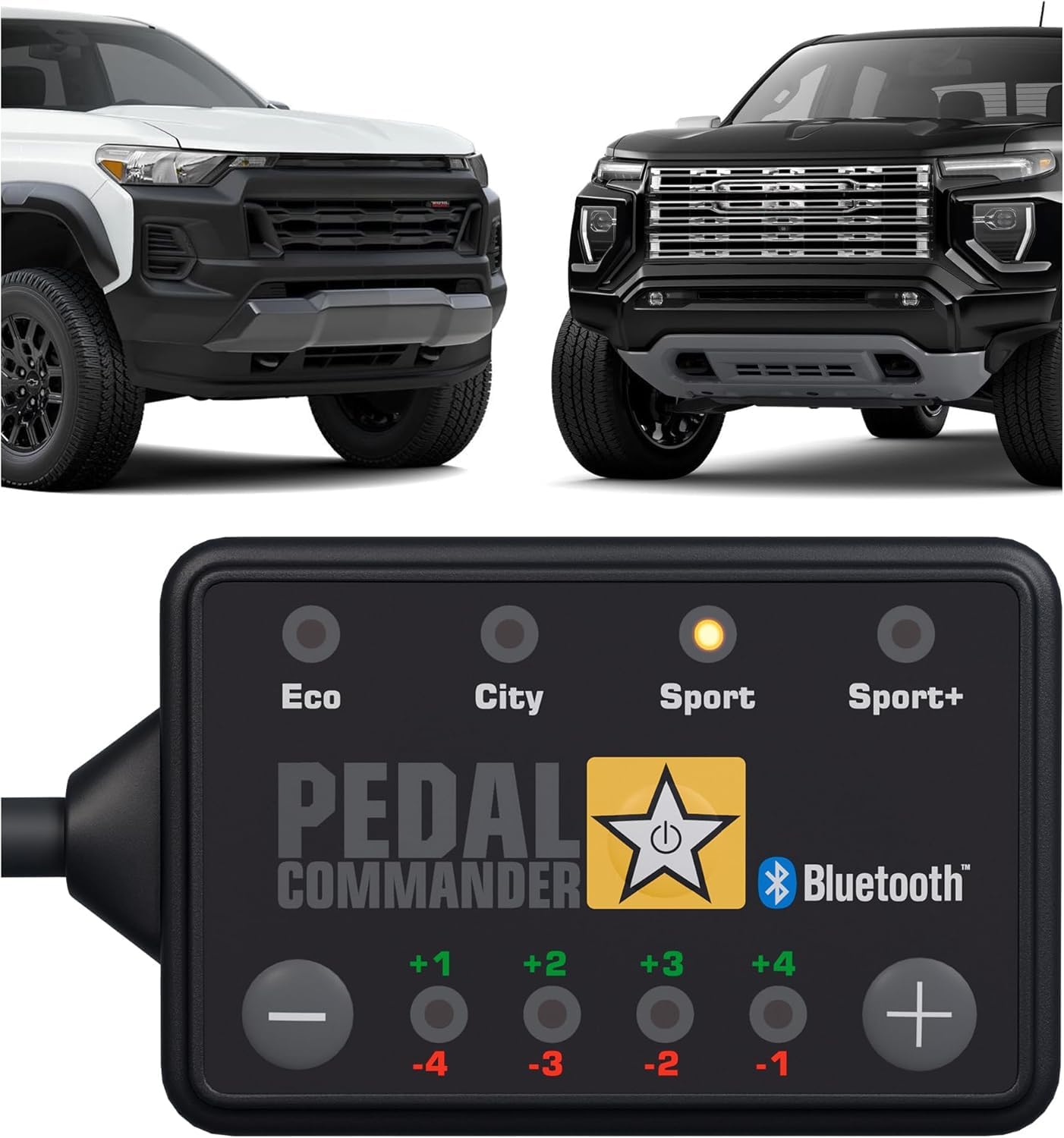 PEDAL COMMANDER for Chevrolet Colorado 2023+ and GMC Canyon 2023+ Throttle Response Controller - 2.7L Turbo Only - Plug & Play, Throttle Controller Performance Upgrades, Truck Accessories