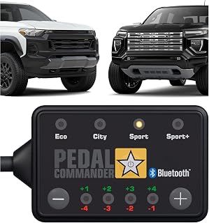 PEDAL COMMANDER for Chevrolet Colorado 2023+ and GMC Canyon 2023+ Throttle Response Controller - 2.7L Turbo Only - Plug & Play, Throttle Controller Performance Upgrades, Truck Accessories