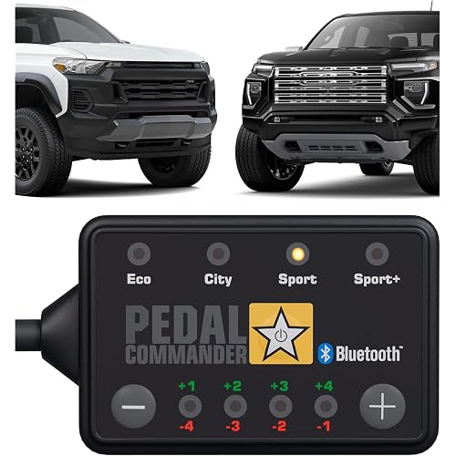 PEDAL COMMANDER for Chevrolet Colorado 2023+ and GMC Canyon 2023+ Throttle Response Controller - 2.7L Turbo Only - Plug & Play, Throttle Controller Performance Upgrades, Truck Accessories
