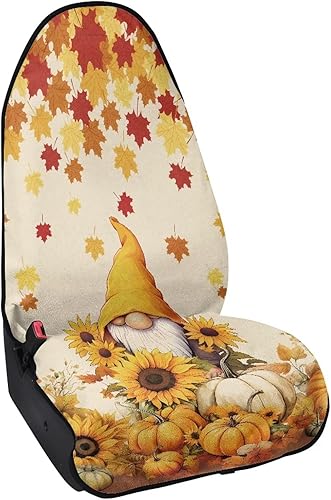 Miniatura 8 de Funda protectora de asiento de coche para autobús escolar amarillo, solo para asientos delanteros, protectores de asiento de vehículos automotrices,