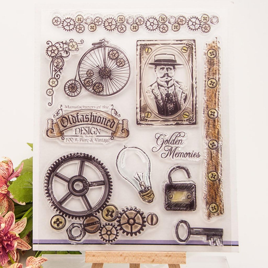 Kofun 切削ダイスステンシルフレーム スクラップブックdiyクラフトカードを縫う スクラップブッキングフォトアルバムのためのスタンプdiyの装飾 スクラップブックのアルバムの装飾 シリコンスタンプ ビンテージ Faz Co Zm