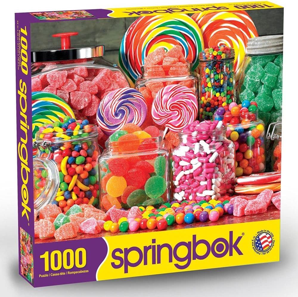 Springbok's 1000 Piece Jigsaw Puzzle Candy Galore