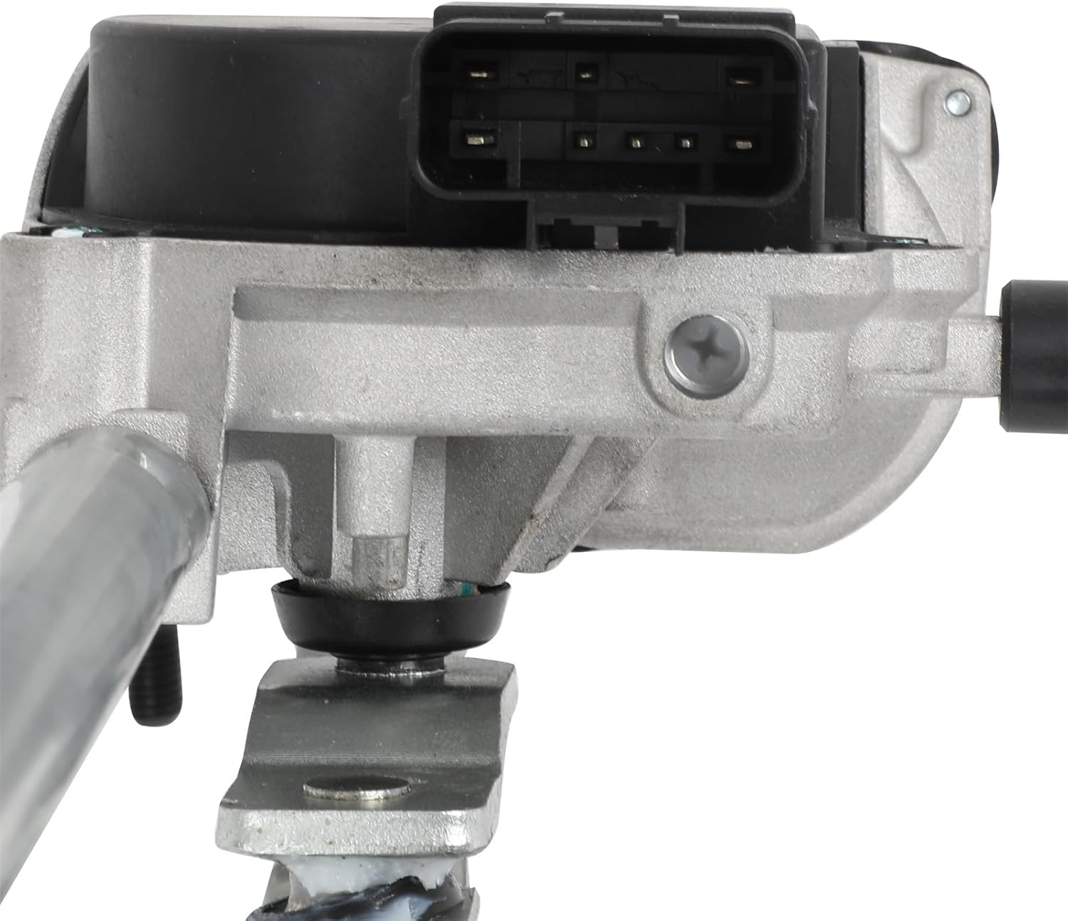 Front Windshield Wiper Motor and Linkage Assy Compatible with 2002 for Chevy for Trailblazer 2002 for GMC for Envoy Replaces 12487689 8124876890