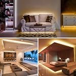 Lepro LED Strip Lights, 32.8ft Dimmable Light Strip, 3000-6000K Tunable White,600 LEDs SMD 2835 LED Tape Light for Bedroom Home Kitchen, Non-Waterproof