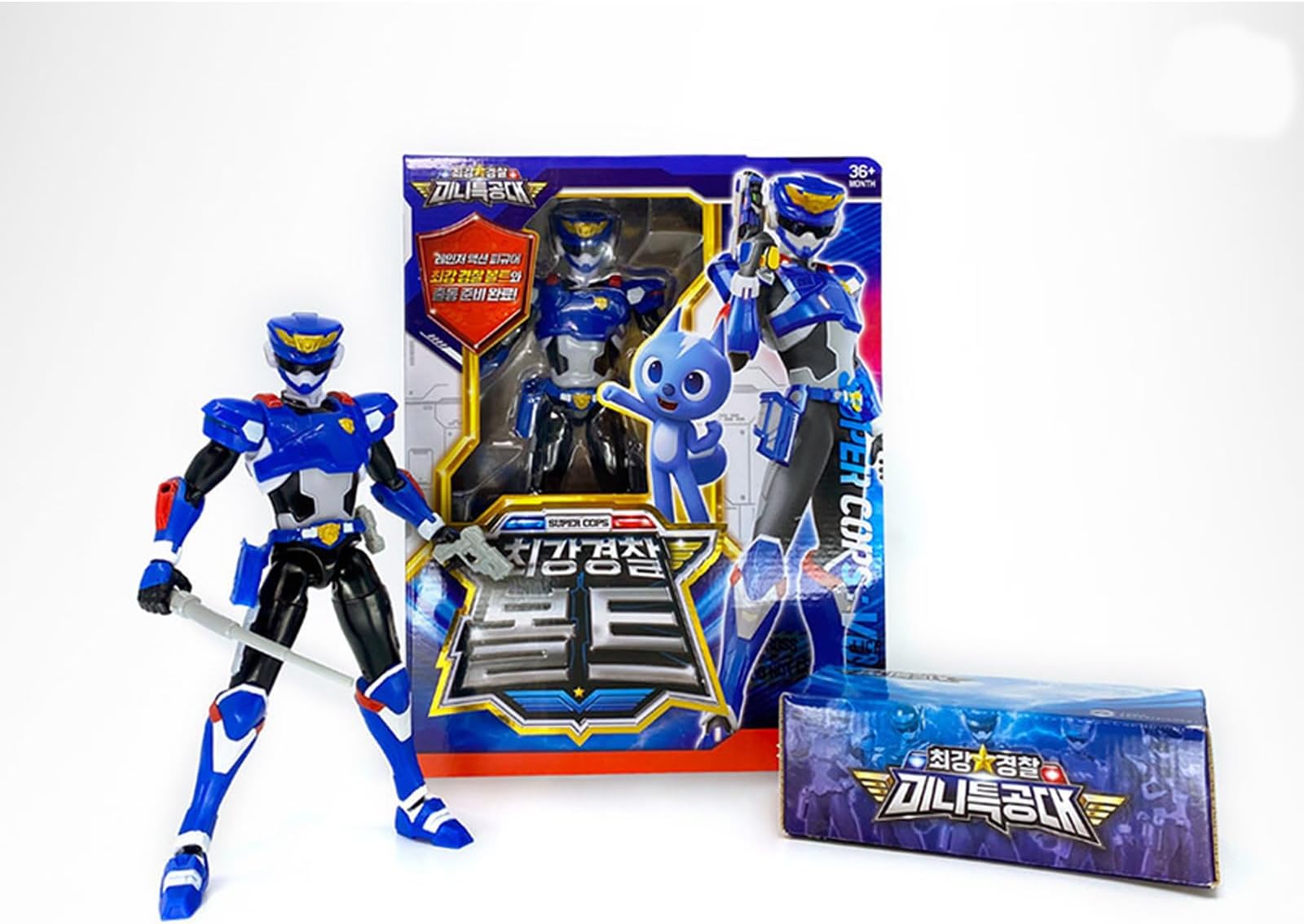Korean Animation Strongest Police Season 6 Figure,Transforming Robot Figure - 볼트