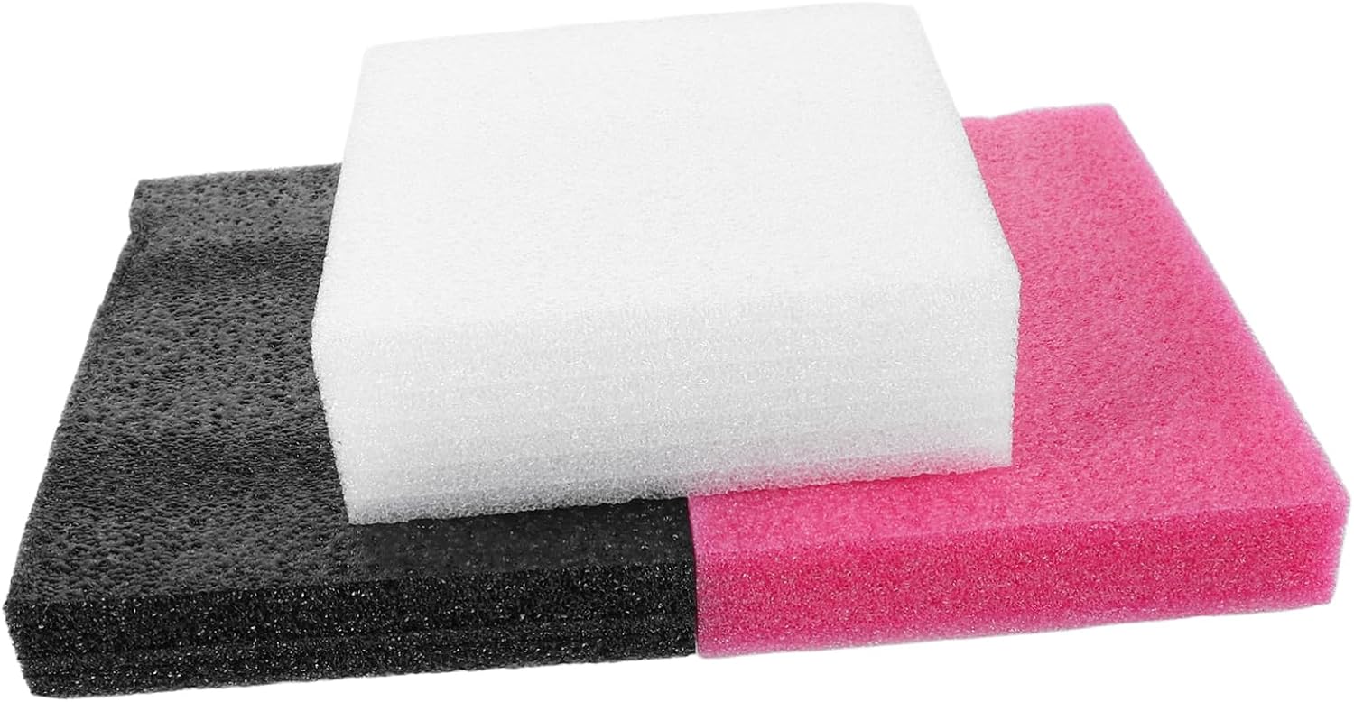 VILLFUL 3 Pcs Foam Needle Felting Mats for Wool Crafts DIY Needle Felting Tool Thick Cushion for Beginners and Experienced for Home Decoration