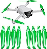 Vista 10 de Hélices sigilosas Master Airscrew para DJI Mini 3 Pro y Mini 4 Pro - Naranja, juego de 4 hélices