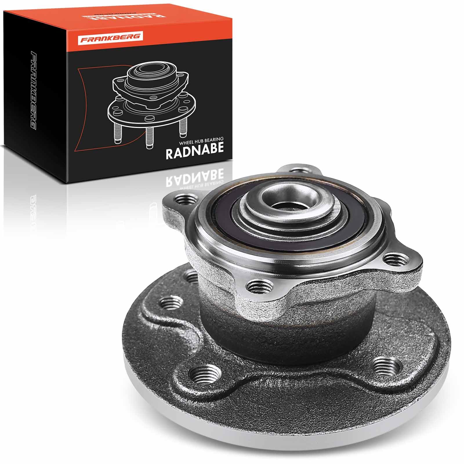 Frankberg 1 cuscinetto ruota set cuscinetti asse posteriore supporta la funzione ABS compatibile con (S) R50 R53 One(D) R50 R53 (S) Works R50 R53 One R52