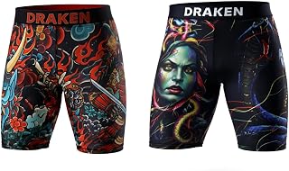 DRAKEN MMA Shorts Men’s Compression Shorts Gym & Sports Training Shorts 2 Piece Tights Combo, Athletic Workout Wear Price In India