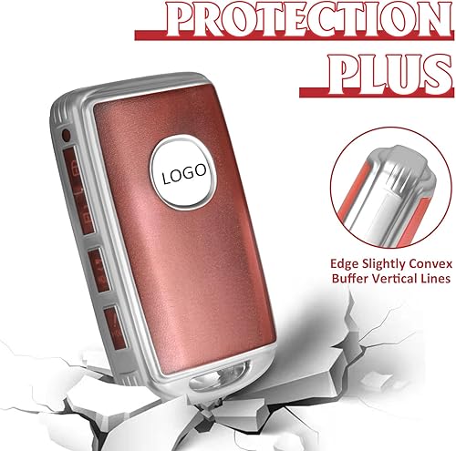 Miniatura 4 de Funda de TPU suave para llavero compatible con Mazda 33 Hatchback, CX-5, CX-30, CX-10 234 botón sin llave con control remoto (rojo mate)