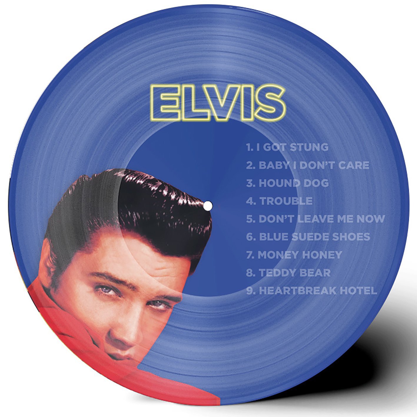 Quand Johnny Reprend Elvis Picture Disc (Édition Bleue)