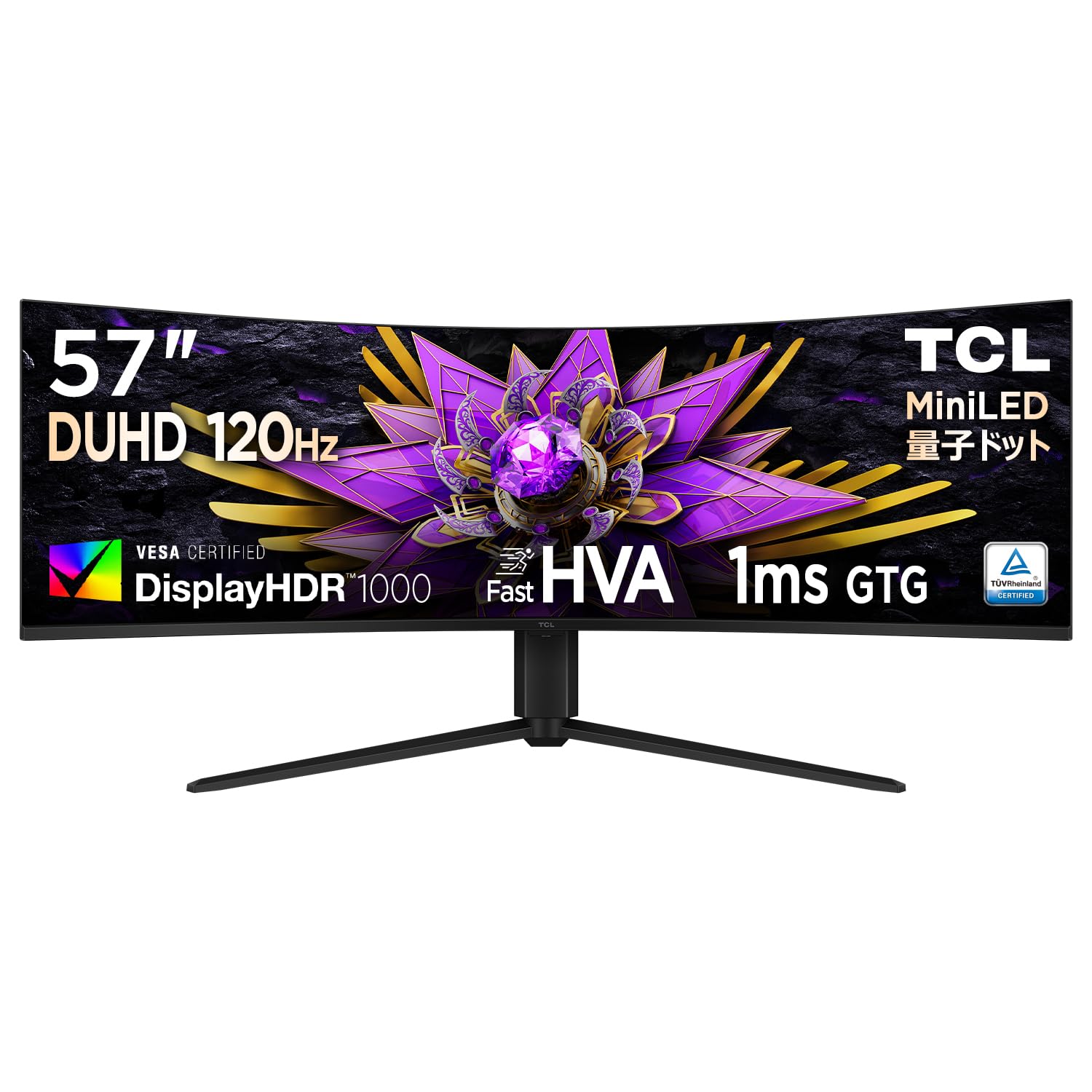 TCL 27R94 量子ドットQD Mini LEDモニター