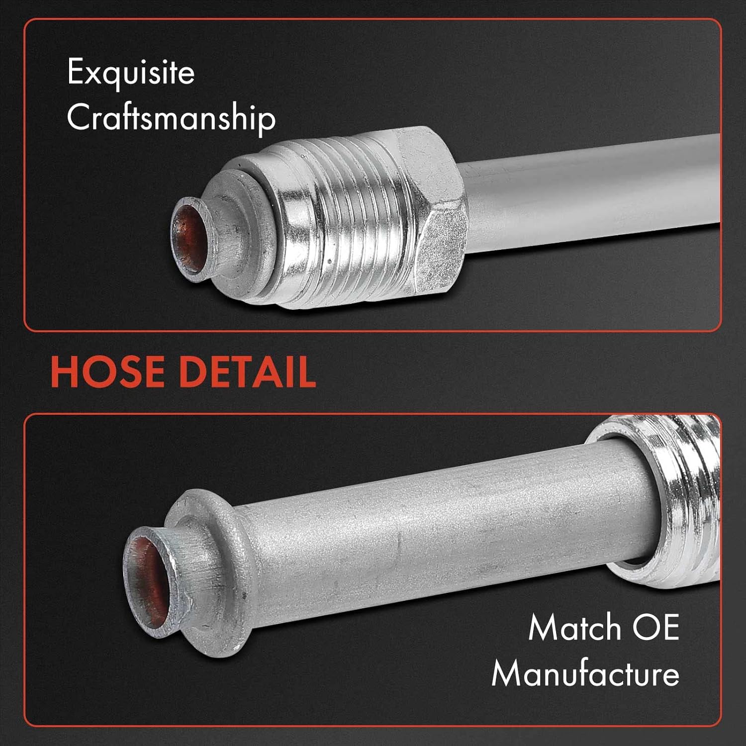 A-Premium Power Steering Hose Pressure Hose Line Assembly Compatible with Dodge Ram 1500 2009-2010 3.7L/4.7L & Ram 1500 2011-2012 3.7L/4.7L, Pump To Gear/Rack Pinion