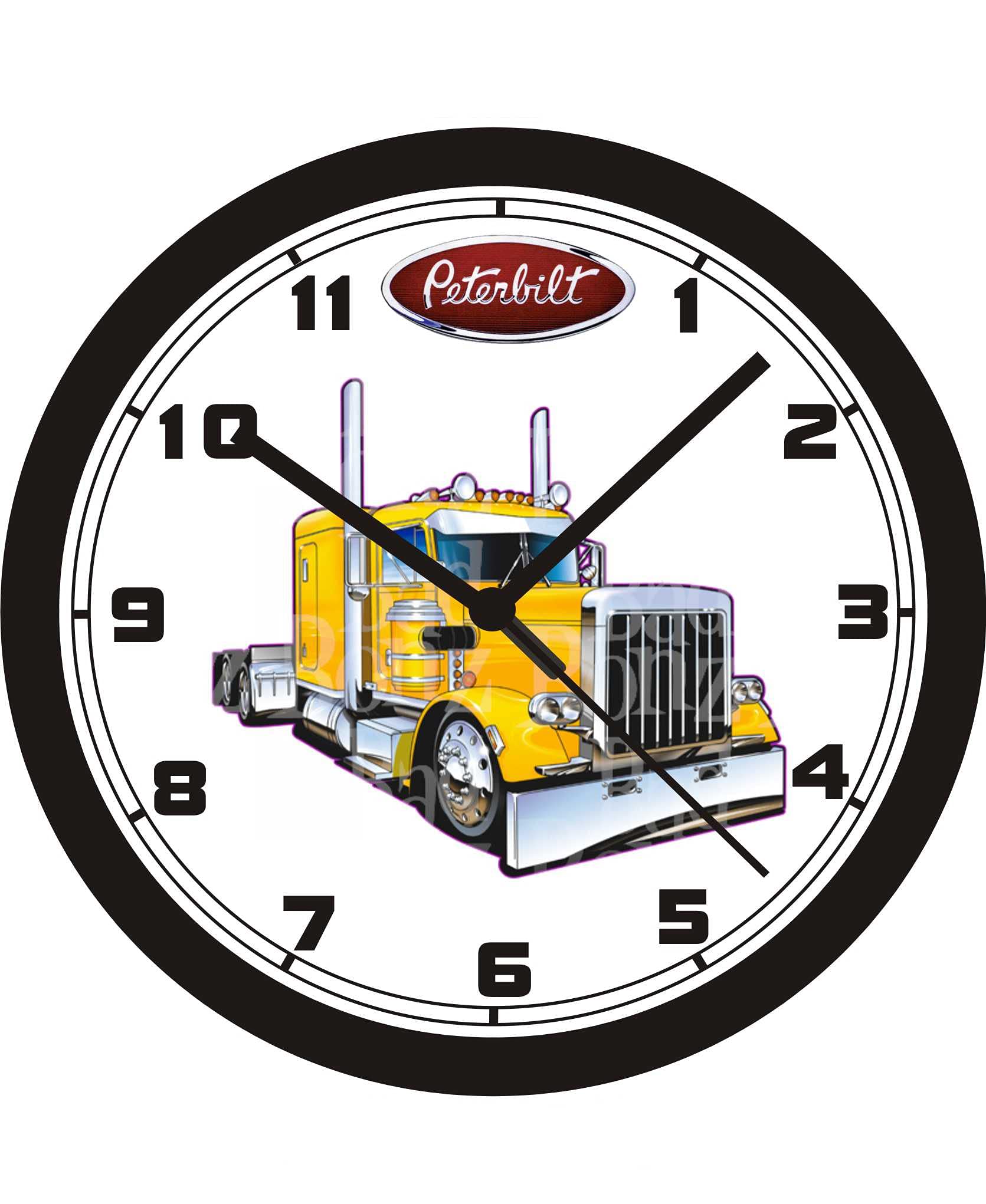 Generic Peterbilt 379 SEMI Truck Wall Clock Available!