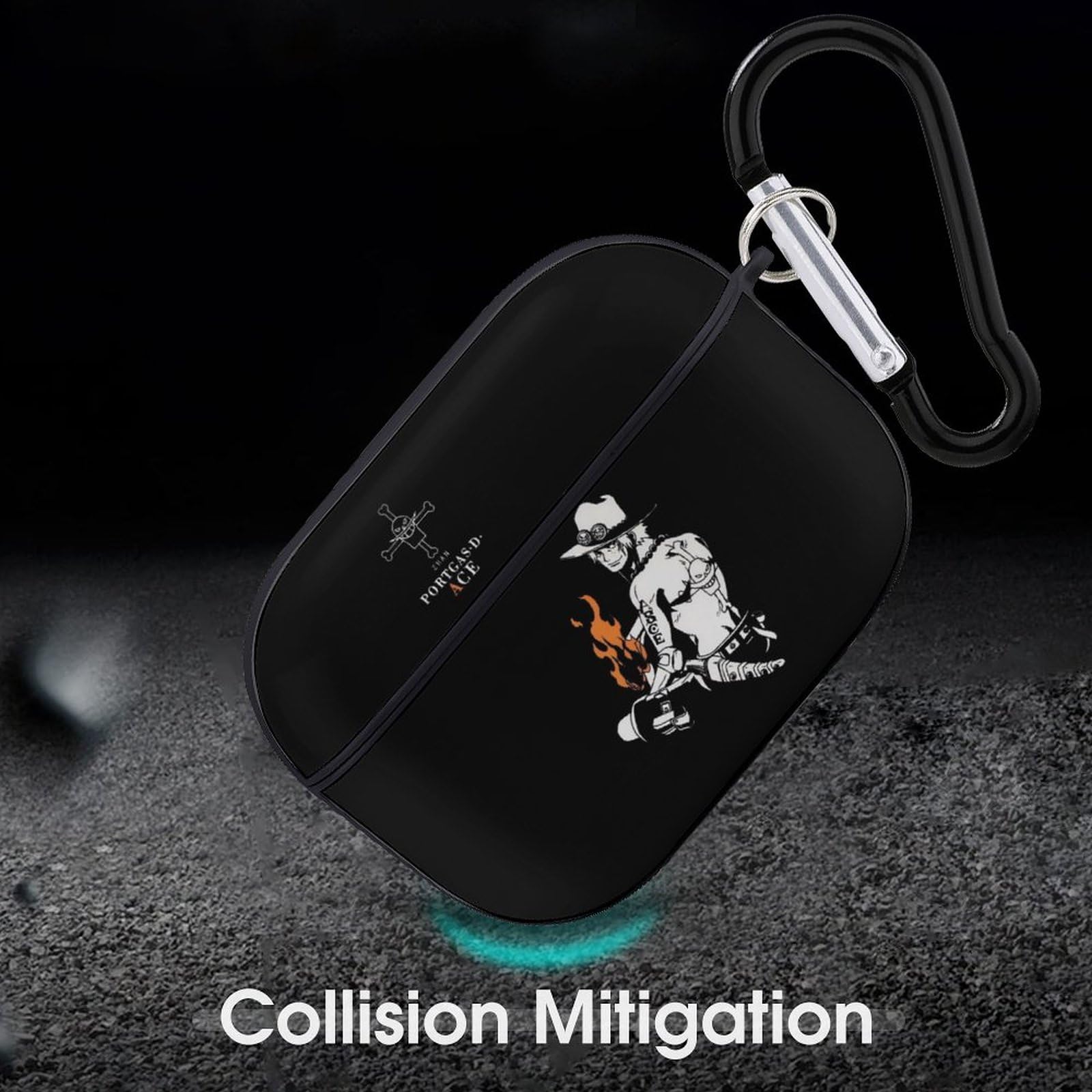 Amazon | AirPods Proケース ワンピース ONE PIECE ポートガス・D