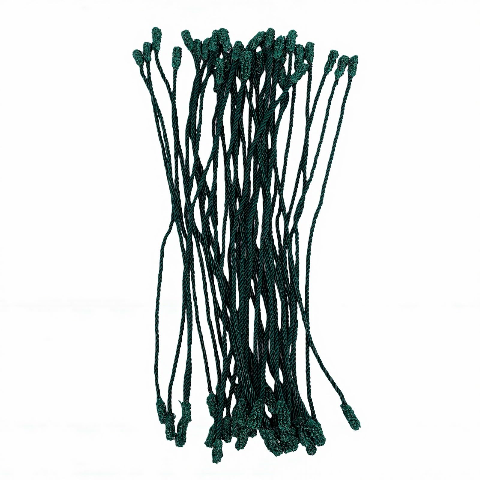 Ausla Christmas Twist Ties, 36 Pièces 20 Pouces Vert (Green 36 Pcs)