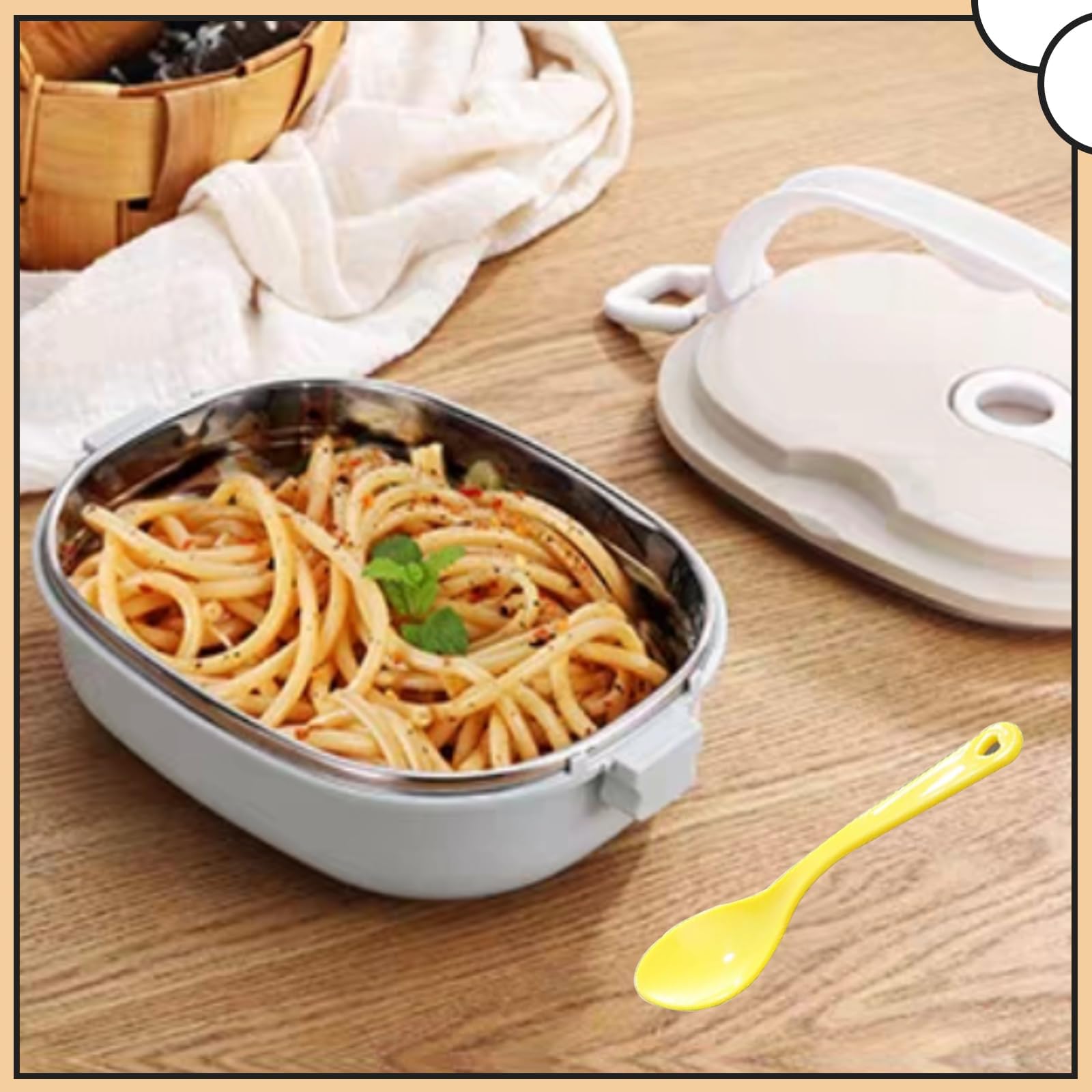 Creatieve Draagbare Leuke Geïsoleerde Lunchbox Lun... - Vicedeal