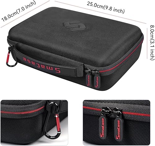 Miniatura 5 de Smatree Estuche rígido de transporte de 3.6 L compatible con DJI Osmo Pocket 3Osmo Pocket 3 Creator Combo Accesorios Solo funda