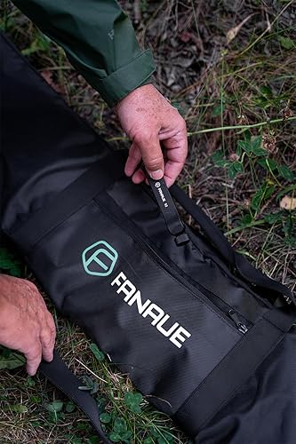 Miniatura 4 de FANAUE Funda de trípode con compartimentos, 39.4 x 9.8 x 9.8 pulgadas, bolsa de trípode resistente con correas para el hombro, funda de transporte