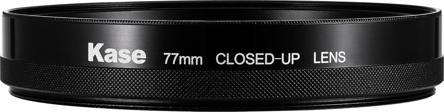 KASE MC Close up +2 Add On Macro Lens 77mm w 67mm & 72mm Adapters Magnetic Front Frame is Compatible with Kase Revolution & Skyeye Magnetic Filters
