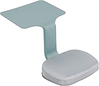 Vista 14 de ECR4Kids The Surf - Escritorio portátil con cojín, asiento flexible, color negro