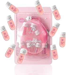 TSUWEZI Portable Travel Size Bright Light Cleansing Oil Mini Makeup Remover for All Skin Types, Natural Deep Cleanser with...