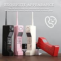 Vista 4 de Gugxiom Accesorio de teléfono de los años 90, adorno para teléfono celular, adorno retro de ladrillo para teléfono celular, modelo retro de teléfono