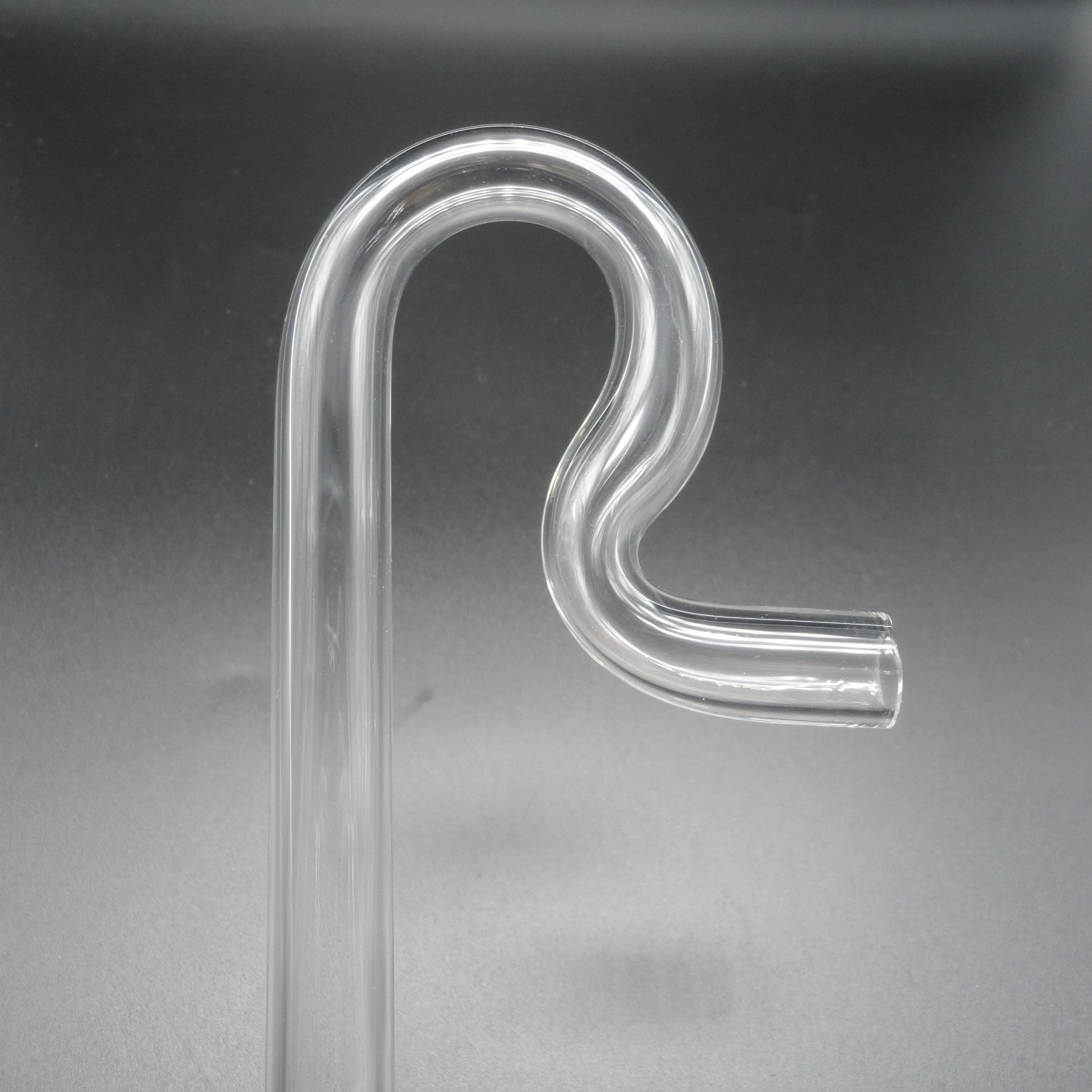 Glas Mini Lily Pipe Abfluss – Für Aquarium Filter, 13 Mm Für 12/16 Mm Schlauch – Mit Saugnapf