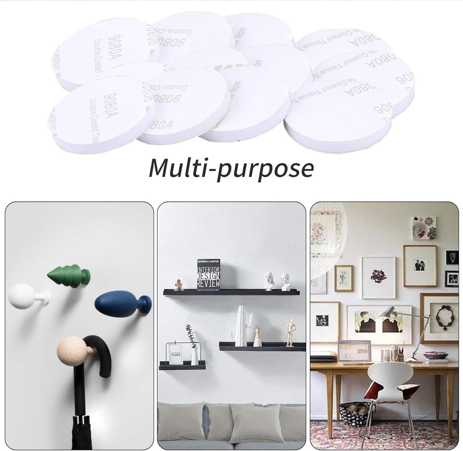 Best Promo Double Sided Foam Pads,50 Pieces Heavy Duty Adhesive Sticky Foam Tape Strong Pad Mounting Adhesive Stickers for Home Office 25mm Round Super Cheap 🛒 Double Sided Foam Pads,50 Pieces Heavy Duty Adhesive Sticky Foam Tape Strong Pad Mounting Adhesive Stickers for Home Office 25mm Round