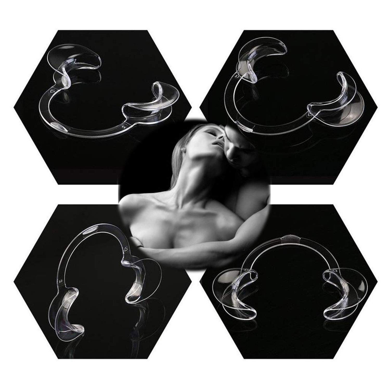 C-Shape Toy to Make Your Mouth Open Ḅàll Gàgs För Wömèn Ṥèx Rölè Plày Opèn Möûth Rïng Ḅöndàgè Ḅrèàthàblè Chàin Rèd Rèstràint Ṥpidèr Ḅàllgàg Hàrnèss Ṥèt Usè Prödûcts Rètràctörs