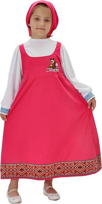 Ciao- Masha Costume Originale Bambina (Taglia 3-4 Anni), Colore, 11160.3-4  : Amazon.it: Giochi e giocattoli