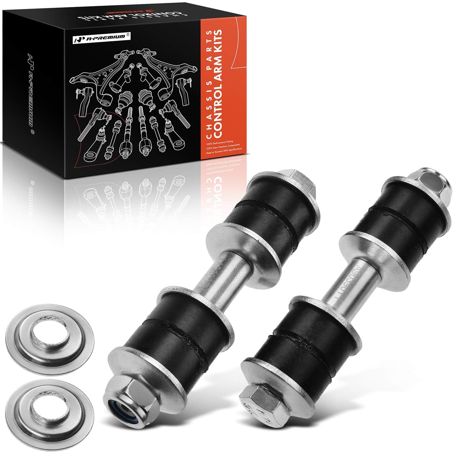 A-Premium 2 x Front Sway Bar Links Stabilizer Bar Links