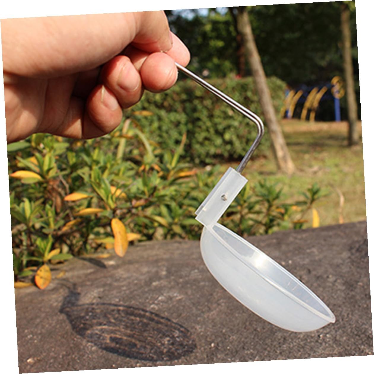 Portable Camping Bowl and Soup Spoon Set, 8pcs Plastic Bowls with Spoons, Lightweight Reusable Tableware for Outdoor Hiking and Picnic