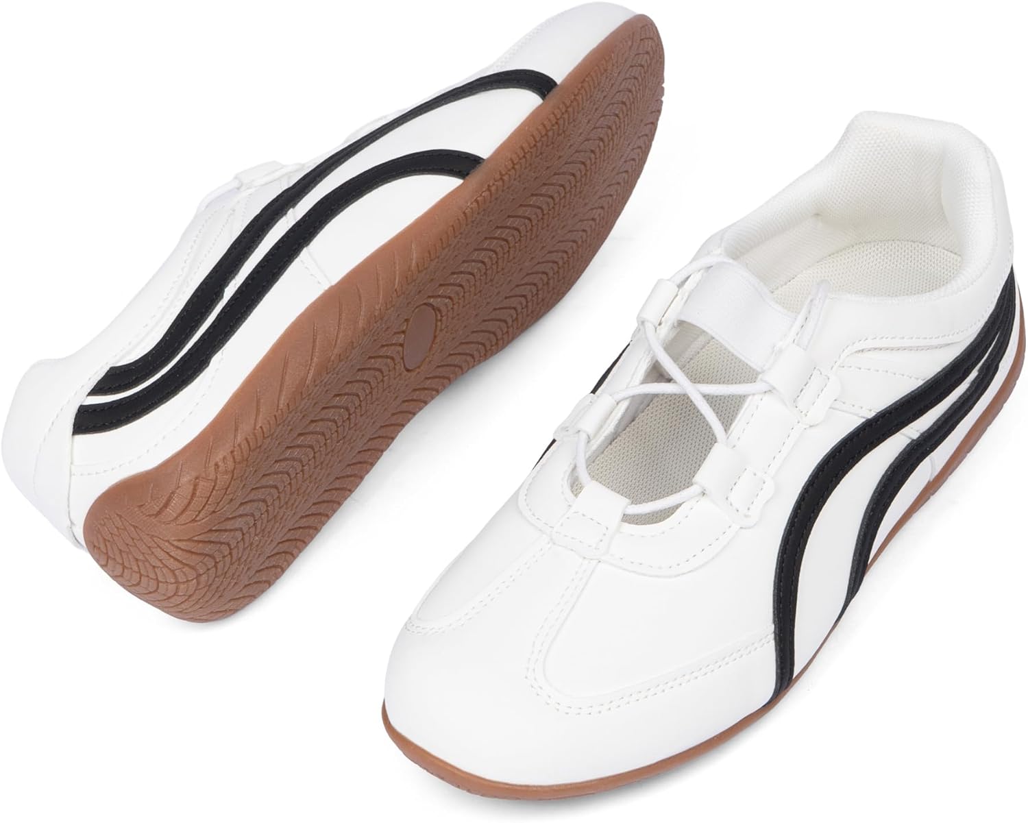 Tigeridea Sneakers for Women Lightweight Casual Tennis Walking Shoes Comfortable Mary Jane Women's Fashion Sneakers - Image 4