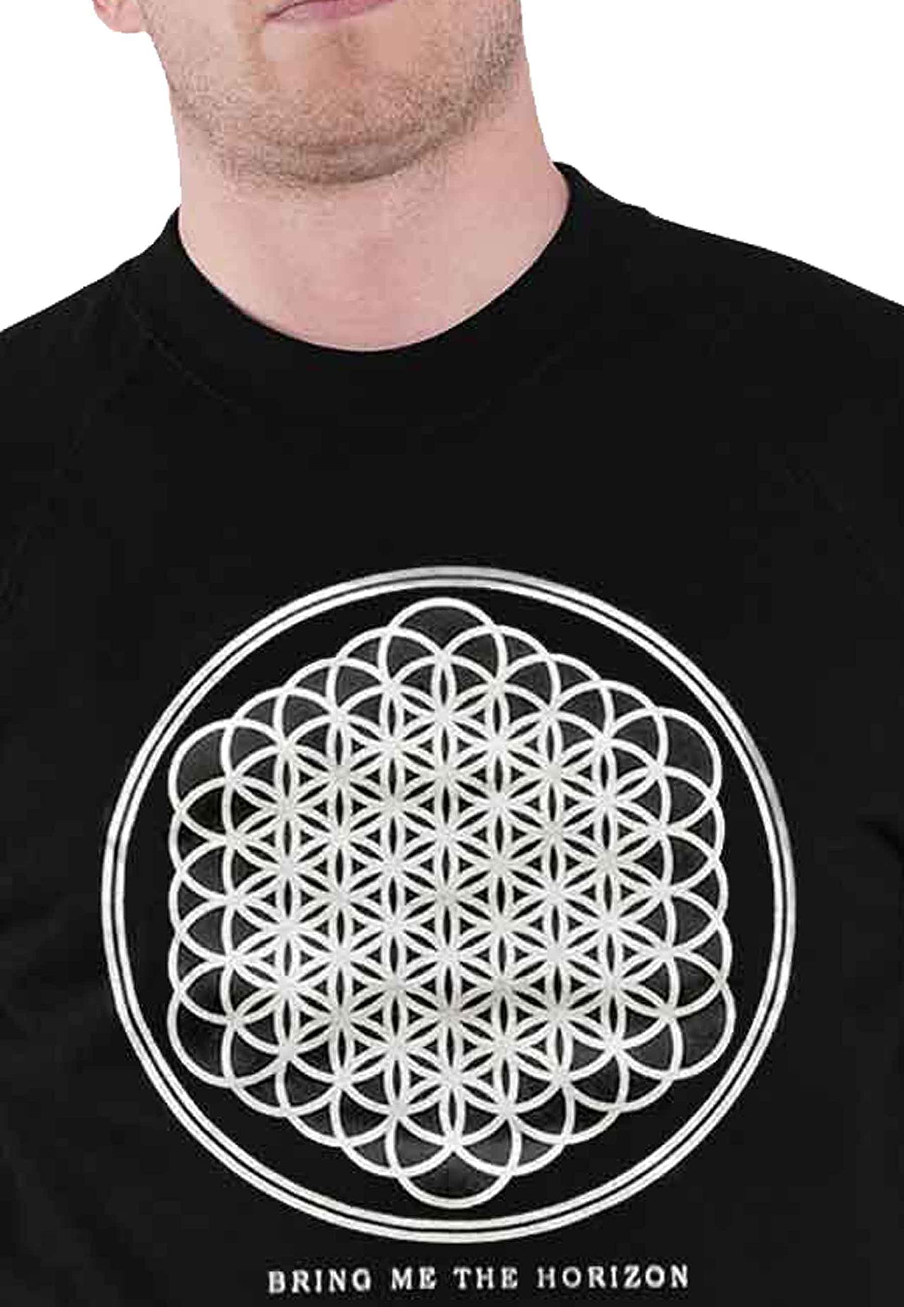 Bring Me The Horizon Sweat-Shirt Sempiternal Band Logo Nouveau Officiel Homme