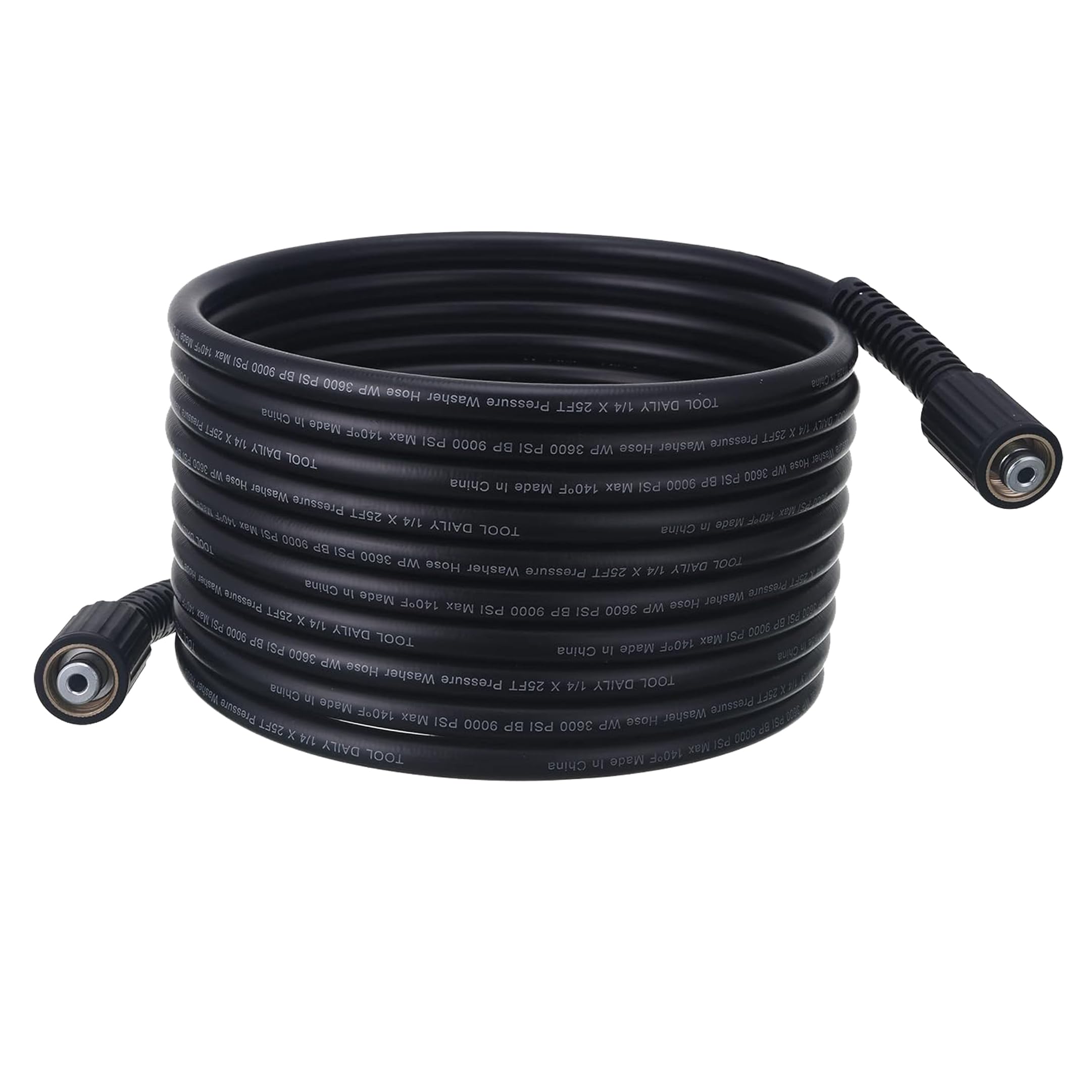 PROFFIX 2100 BAR 8 Meter or 25 Feet Universal High Pressure Washer Steel Wire Braided rubber Hose with Brass M22 1/4 Connector(8 Meter Hose) (B0CST8FNST) Amazon Price History, Amazon Price Tracker