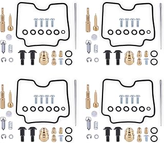 4pcs Carburetor Rebuild Kit with Gaskets and O-Rings for Yamaha RX1 ER ER LE Mountain 2003-2005 Replaces 189-5031