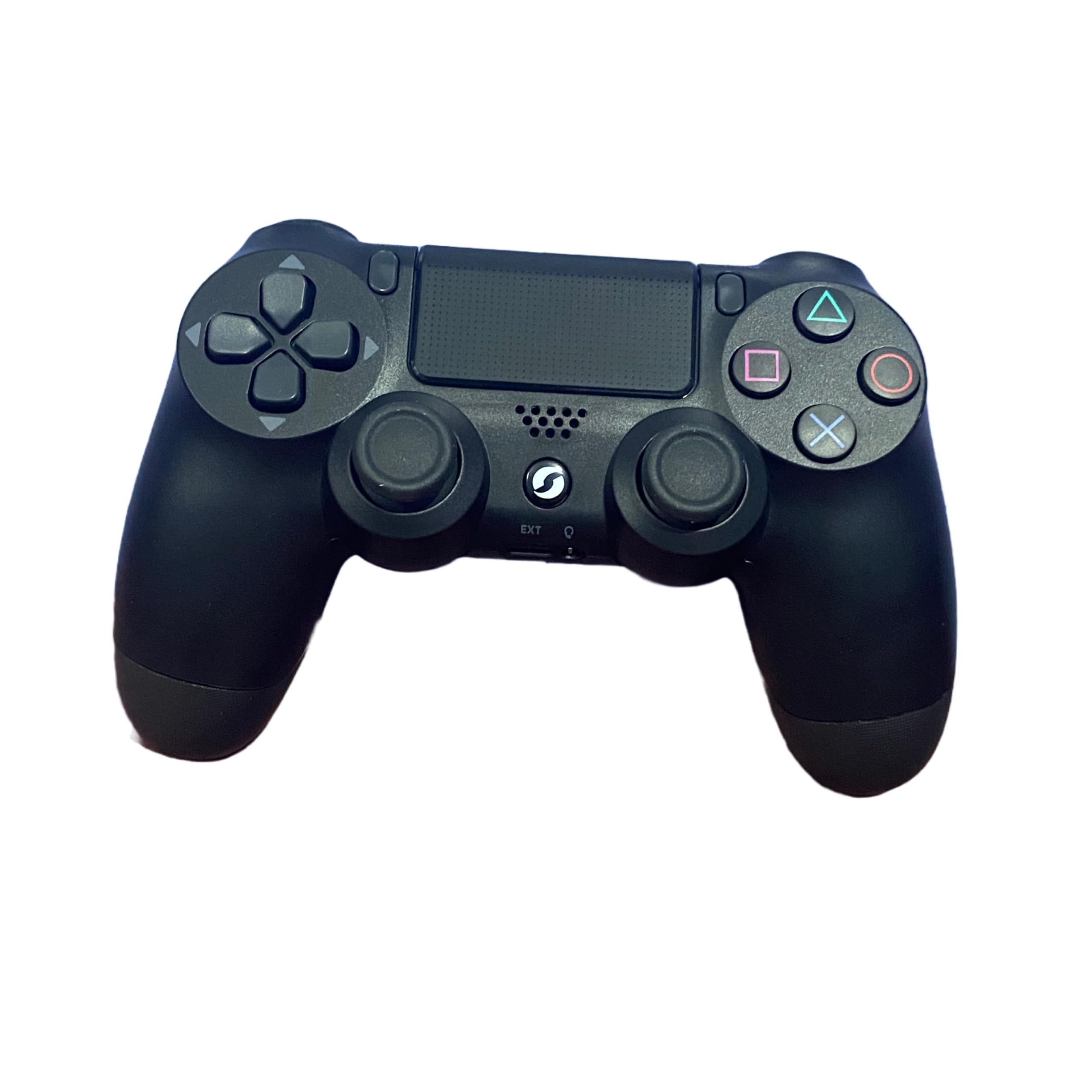 Wireless Controller, Compatible with Playstation 4, Multi Color Variations (Black)