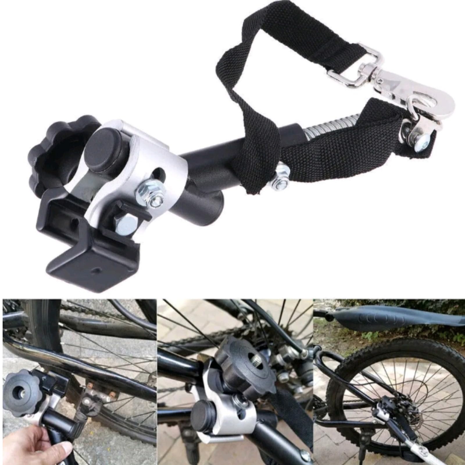 Kompatybilność adapterów do przyczep rowerowych, wiele rowerów, wzmocnione stopy, stal, trwałość, akcesoria do przyczep rowerowych, akcesoria rowerowe, akcesoria dla niemowląt, zwierząt domowych