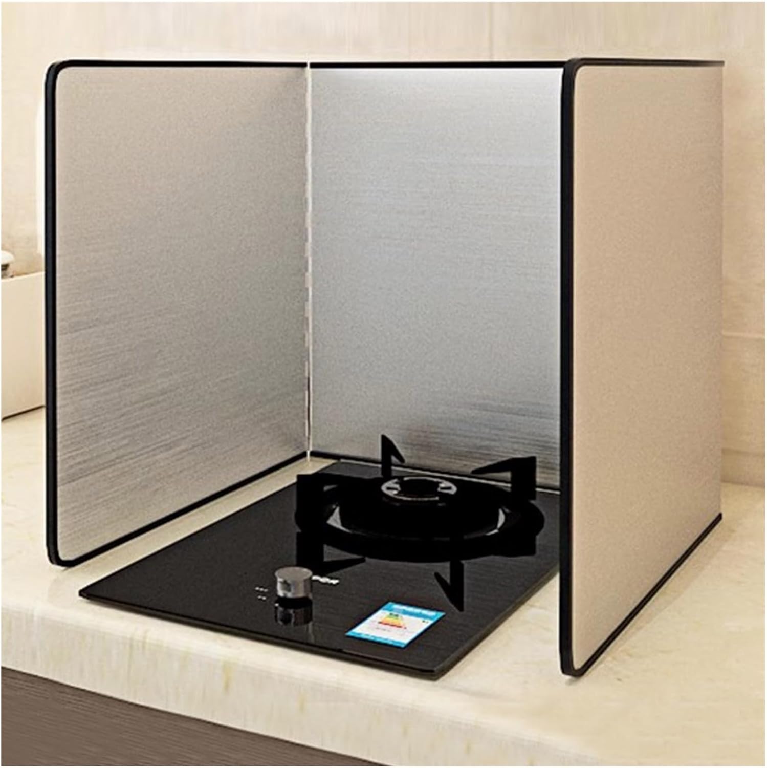 3 Sided Splatter Guard for Cooking, 16 20 28 30 Inch Tall Anti Splatter Shield Guard, Kitchen Utensils Supplies Grease Splatter Screen (Size : 80x40x40cm/31.5x15.7x15.7inch)