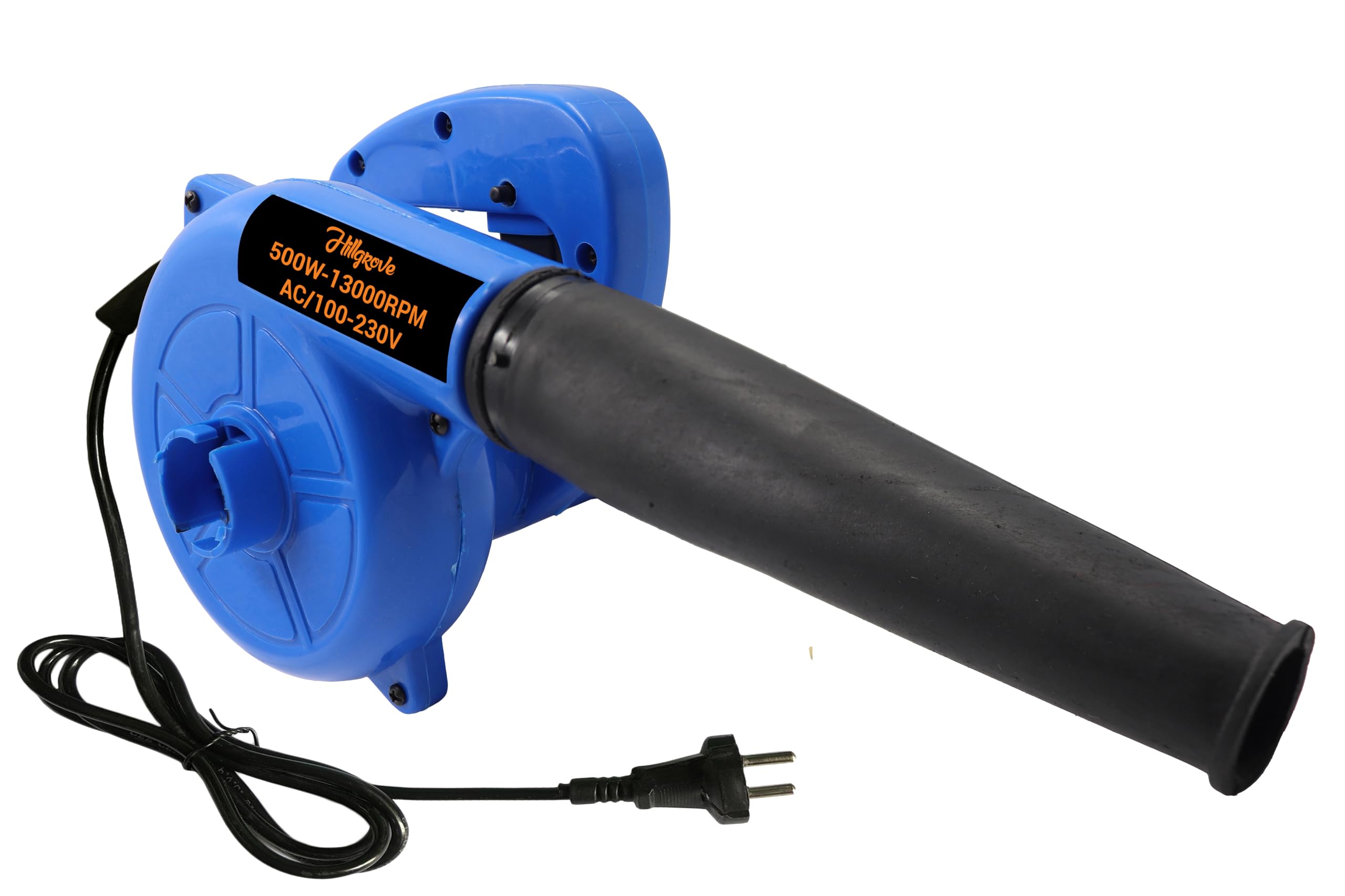 Hillgrove 500W-13000RPM Electric Air Blower and Suction Dust Cleaner for AC/Computer/Home with Air Blower Machine Gun Dust Cleaning Forward Curved Air Blower (Corded Vacuum)-image-30
