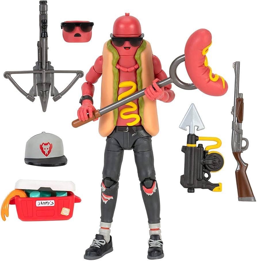 未使用　Fortnite The Brat フィギュア legendary Fortnite The Brat Action Figure 8pc Legendary Series Epic