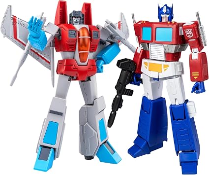 YOLOPARK Transformers Toys G1 Action Figures,AMK Series Highly Articulated Optimus Prime,Starscream Transformer Toys