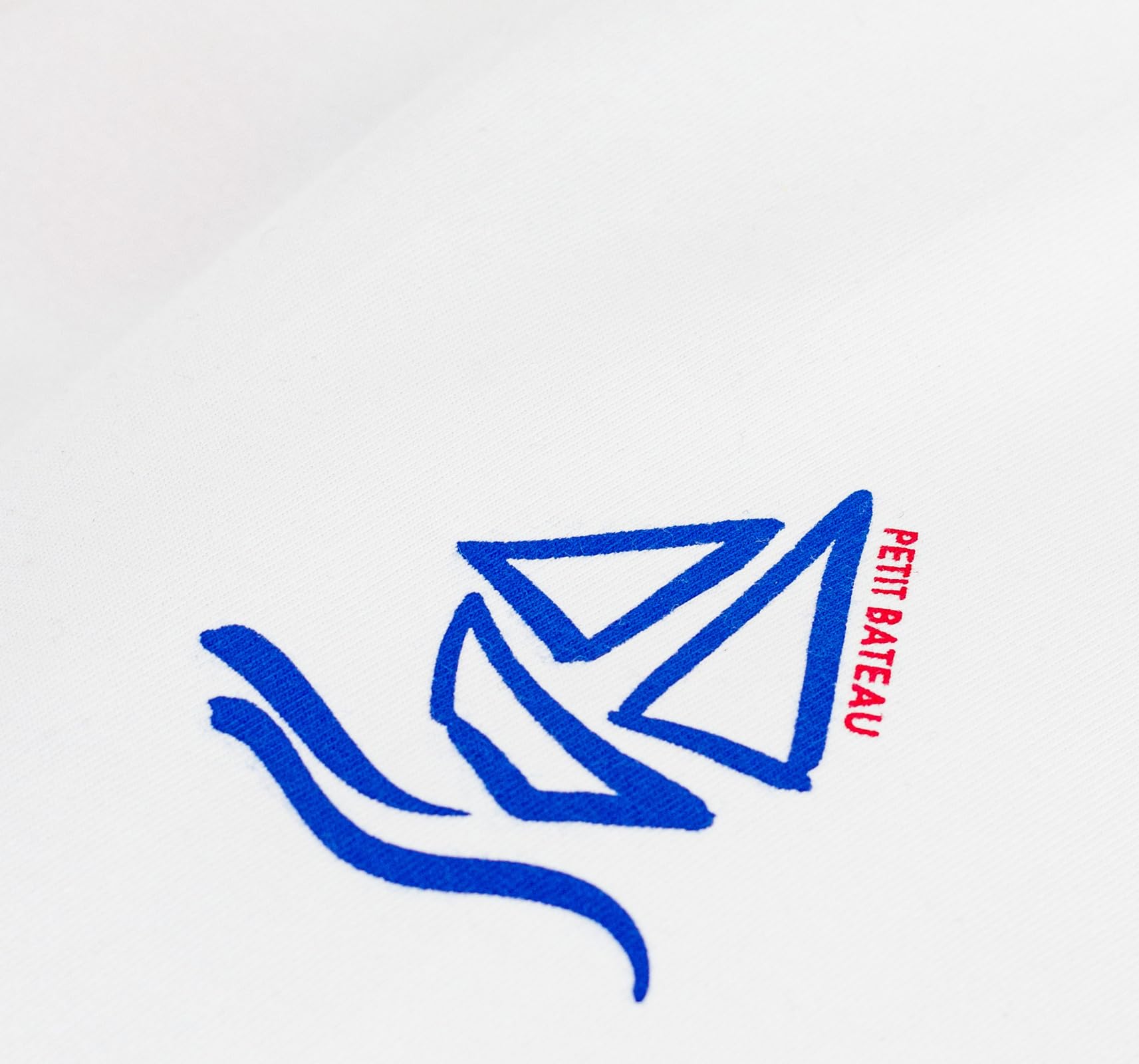 Petit Bateau T-Shirt, Unisex, aus Baumwolle, kurzärmelig, einfarbig, XXL, Weiß
