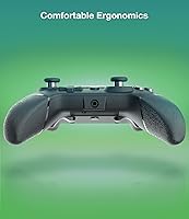 Vista 5 de AUROCE Wireless Controller for PS4 ProSlimPC, PS4 Controller Pro Gamepad with ALPS Joystick Hall Trigger Dual Vibration Mapping Button, Substitute