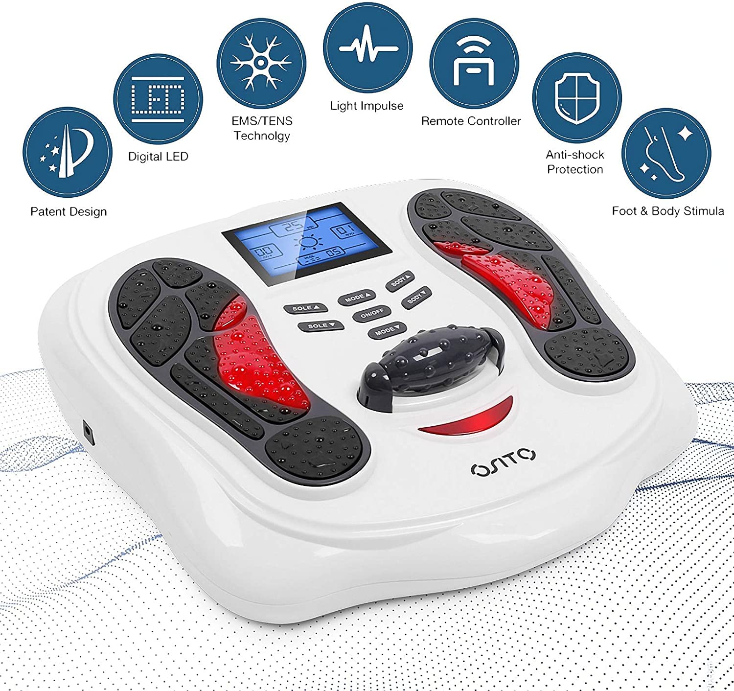 Buy OSITO Foot Circulation Plus Medic Foot Massager Machine EMS