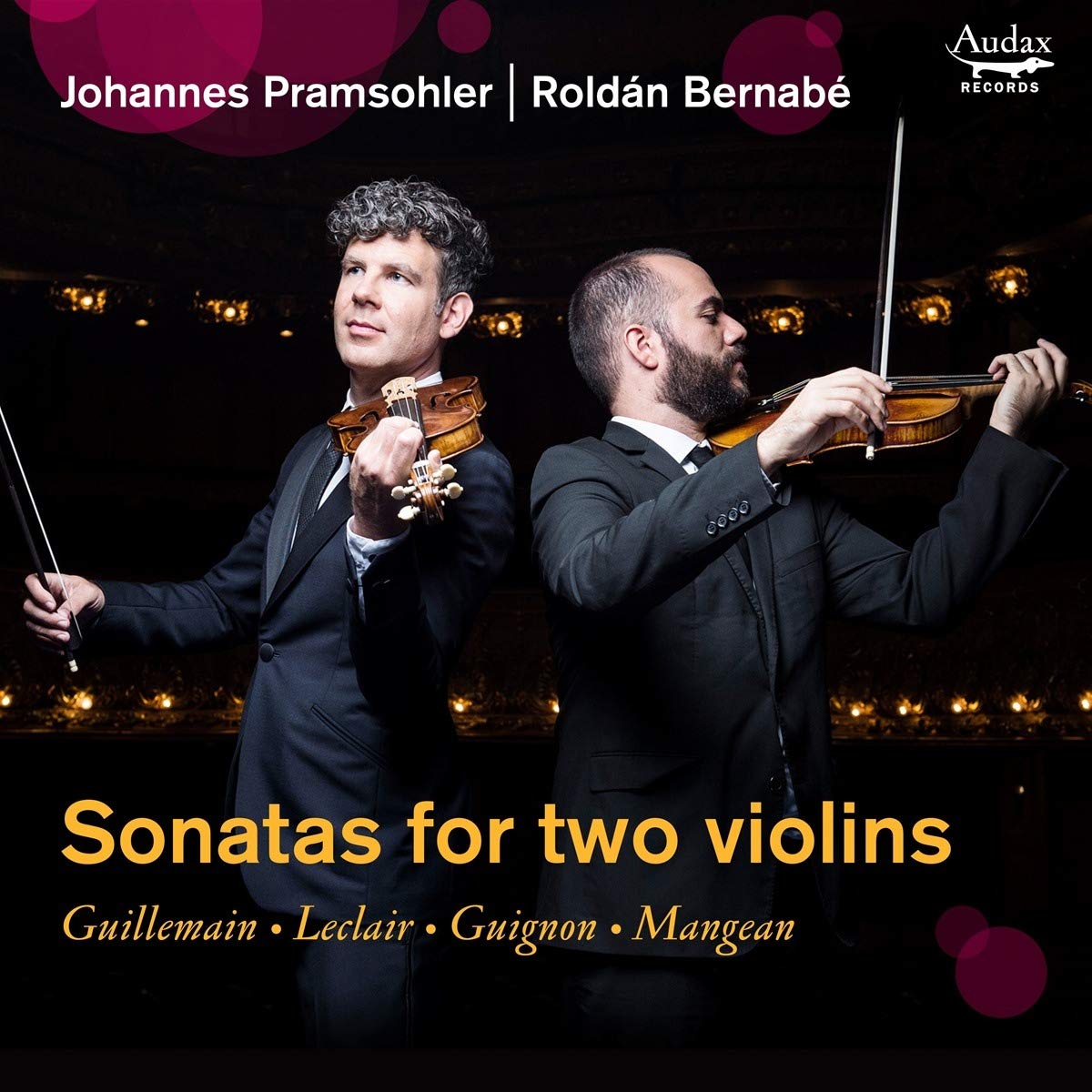 Sonatas For Two Violins: Guillemain · Leclair · Guignon · Ma